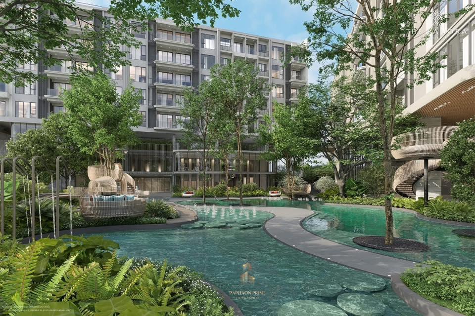 The Panora Estuaria Na Jomtien condo for sale16 swimming pool